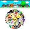 55 Piece Incredibox Sprunki Cute Style Waterproof Stickers For Creative Decoration