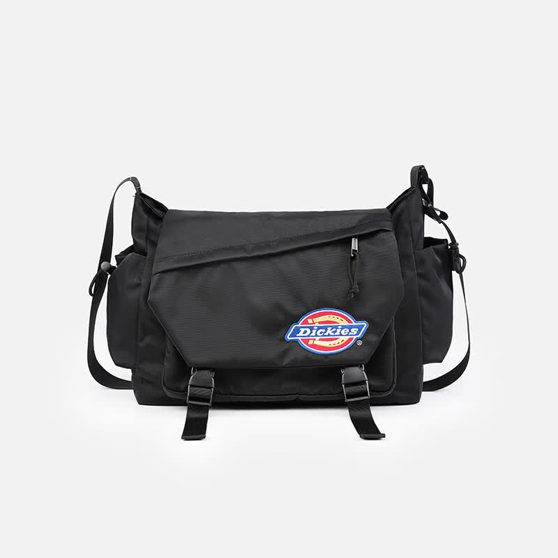 

Dickies Crossbody Bag, Casual Shoulder Bag, Lightweight Backpack, Large Capacity, Black чорний