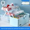 Multi-Layer Home First Aid & Medicine Storage Box