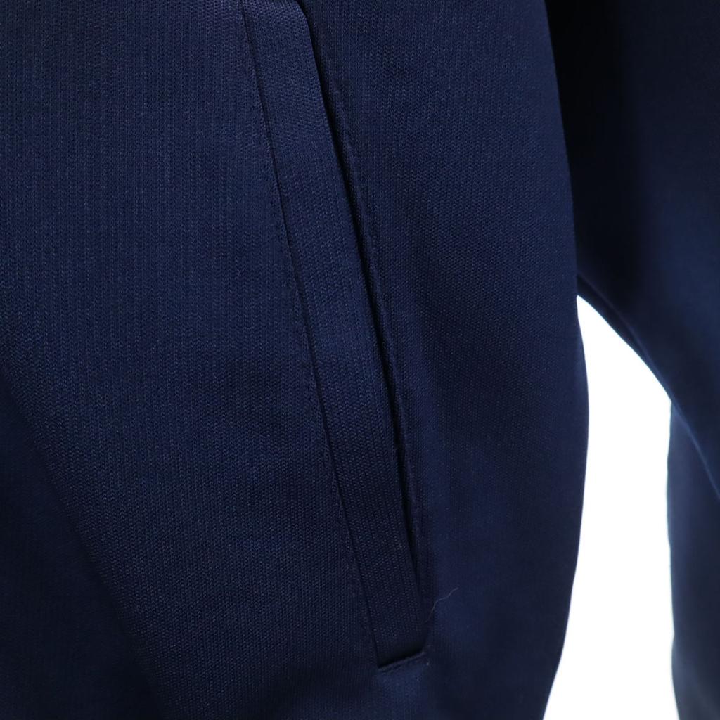 Adidas 80. léta Stará tepláková bunda L Námořnická modř Descente dres Pánská Použitá