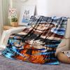 1PC Dragon Ball Super Patterned Flannel Blanket Suitable For All Seasons For Home Decor Warmth And Comfort Gifts Holiday Present
