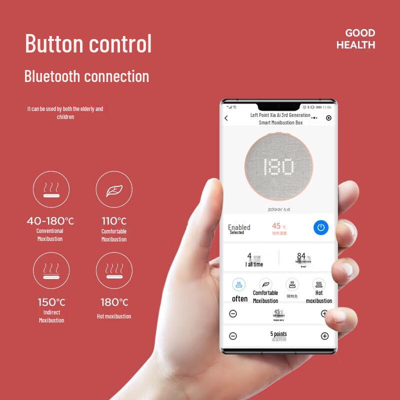 Smart Temperature Control Moxibustion Device