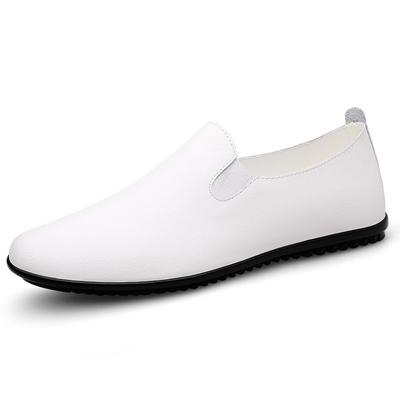 567 Men'S One-Pedal Lazy Small Leather Shoes Spring And Summer Low-Top Feet Cowhide Flat Shoes Casual Shoes Single Shoes