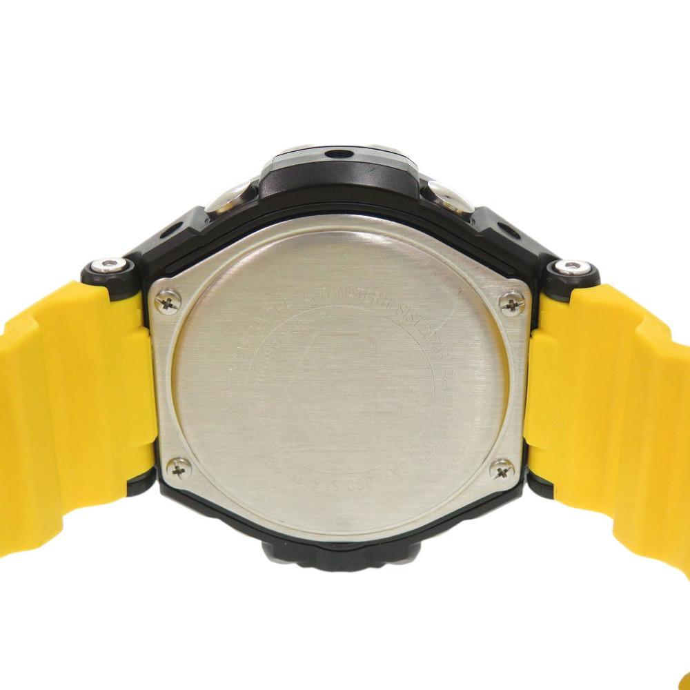 Casio Sky Cockpit Edelstahl Harz Schwarz Quarz Digitaluhr 1602 G-SHOCK GA-1000-9BJF