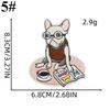1set Embroidery Patches Colorful Cute Cartoon Iron-On Decals Assorted Decorative Embroidery Sewing Patches Clothing Hats Jeans DIY Accessories (Logo)