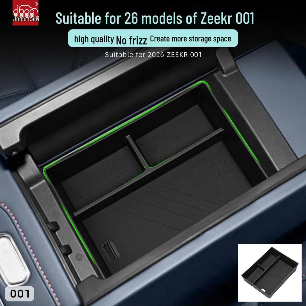 Zeekr 001 Armrest Storage Box Organizer for 26 Models