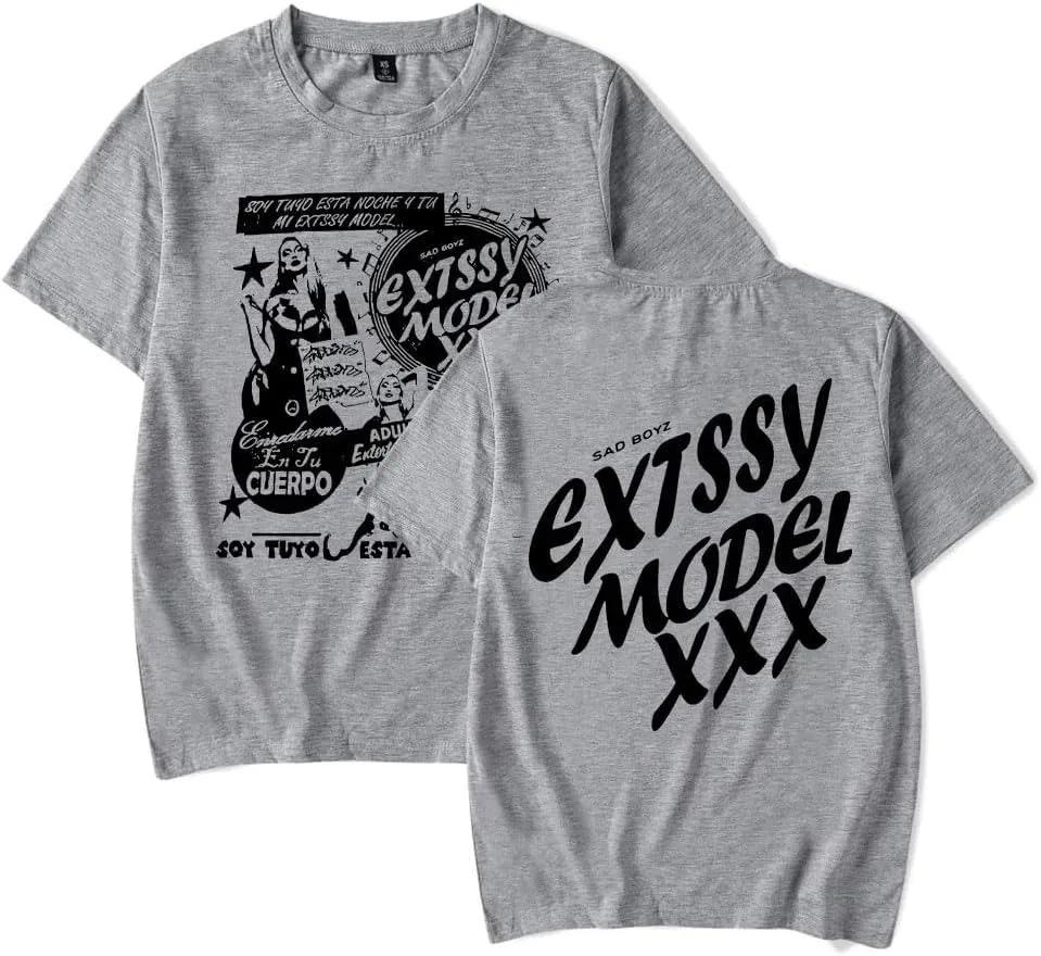 2024 Junior H Sad Boyz Tour Merch Tee Summer Women Men Fashion Casual Crewneck Short Sleeve T-Shirts