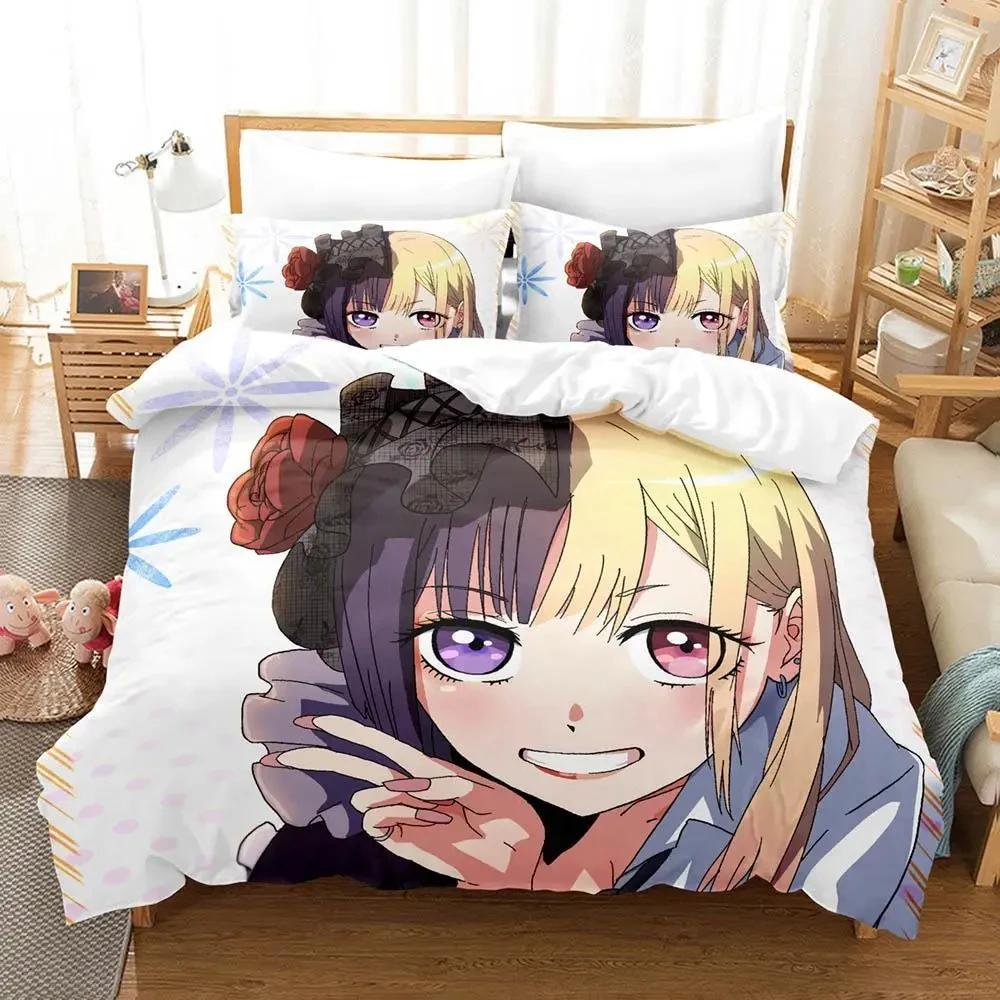  Marin Kitagawa Single Adult Boys Bedroom Duvet Cover Set Anime Bedding Set Double King Size Quilt Cover Pillowcase