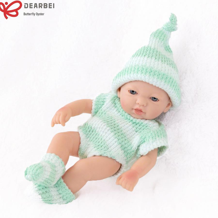 7-inch Soft Vinyl Reborn Baby Doll - Soothing Toy for Children
