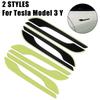 Door Handle Cover 2025 Car Sticker Auto Styling Accessorie For Tesla Model 3 Model Y Protector Sticker Luminous Handle Kit