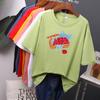 New Summer 2024 Tomato Printed T Shirt Women Oversized Cotton Summer Tees Soft Female Jumper Top