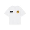 WE11DONE Ss22 Logo Heart Pattern Printed Round Neck Short Sleeve T-Shirt Unisex T-Shirts White WD-TT1-22-672-U-WH