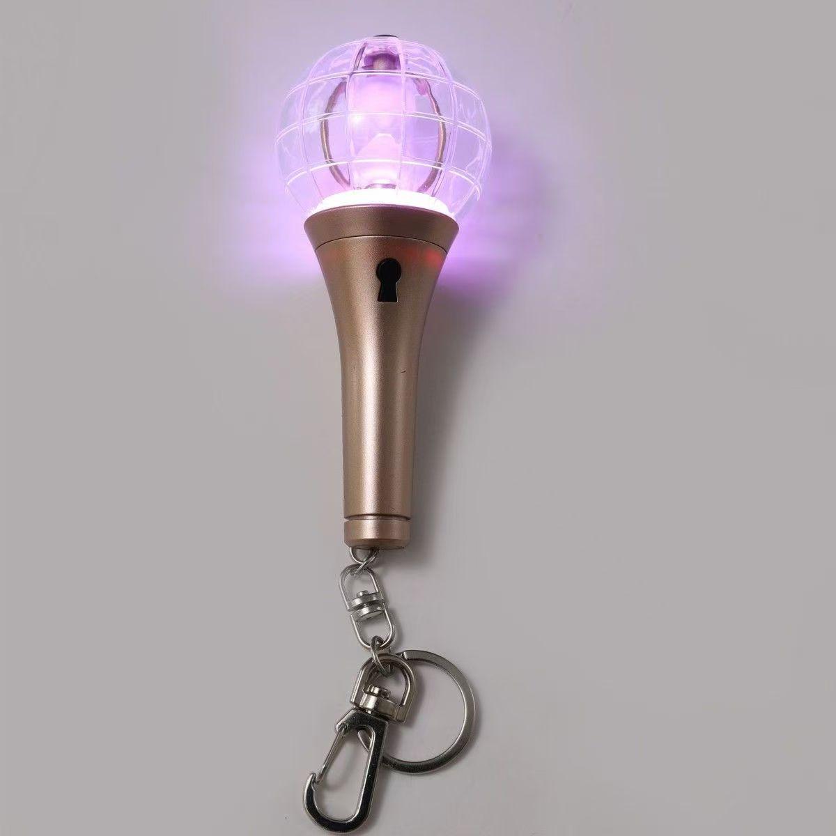 ATEEZ Color-Changing Lightstick Keychain Pendant