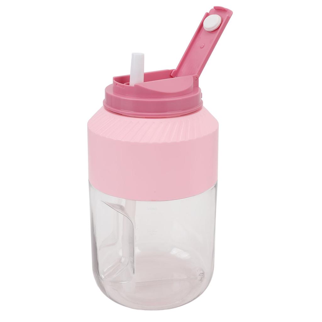Portable Blender 1L Dual Lid Efficient Use Convenient Strap Rechargeable Cordless Blender for Outdoor Travel Gym Party