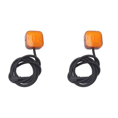 2X Truck LED Side Marker Light For MAN TGM TGA TGX Signal Lamp Replace 81252606101 81252606097