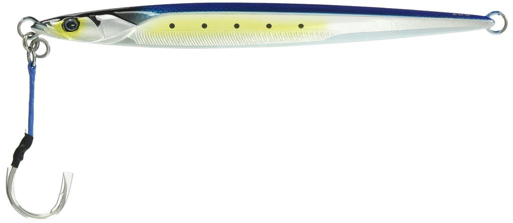 JACKALL Kovová jigová nástraha Bumbles Jig 200g G206 Hliníková sardinka Polodlouhá
