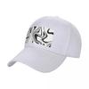 Black and White Trippy Print Baseball Cap GentleUnisex Hat Luxury  Rave Unisex Womens