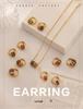 High-End Retro Matte Colorful Enamel Earrings & Necklace Set with Exquisite Niche Design