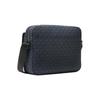 Michael Kors Cooper Classic Solapa Presbicia Casual Viaje Diario Cuero Artificial Bolso para Cámara Bolso Cruzado Mediano Hombre Azul Oscuro