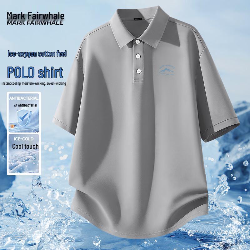 Mark Fairwhale Men s Quick-Dry Casual Polo Shirt 3XL