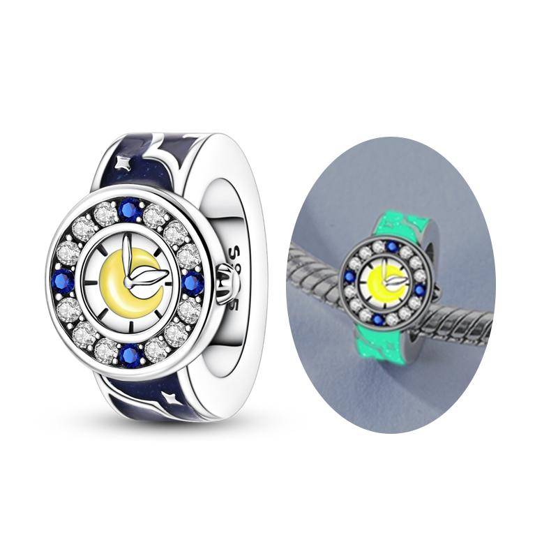 Original Copper Charms Bead Rose Heart Wings Bowknot Charm For Bracelet Pendant Women Girl Fine Diy Jewelry Gift