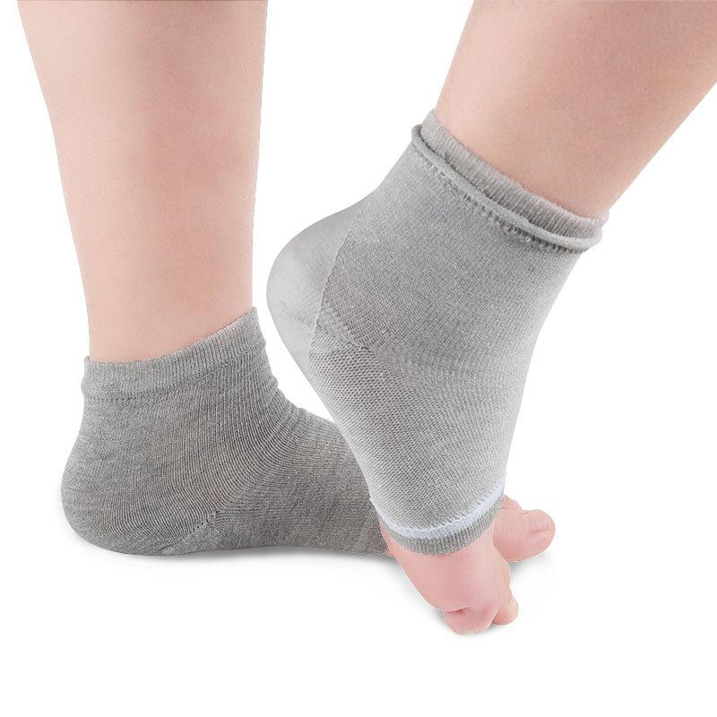 Mesh Gel Anti-Trockenheits- und Rissige Fersen Socken Fersenschutzsocken Herren- und Damen-Fersensocken Atmungsaktiv und Schweißabsorbierend