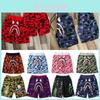 Bereit Camouflage Hai Kopf Bedruckte Baumwollshorts Für Herren Jugendmode**