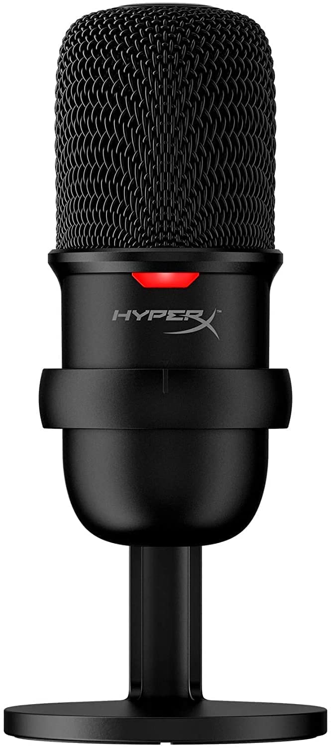

HyperX SoloCast USB Standalone Microphone for PS5 Usable Telework/Streamers/Content Creators/Gamers/PC, PS4, HMIS1X-XX-BK/G (4P5P8AA) [Item]