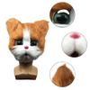 Adults Unisex Horror Halloween Cute Bear Wolf Panda for Cat Bloody Plush for Hea