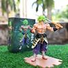 21CM Broly Figure Anime Dragon Ball Super Saiyan Golf Model Japan Samurai Image Toy Gift Collection Decorate Ornaments PVC