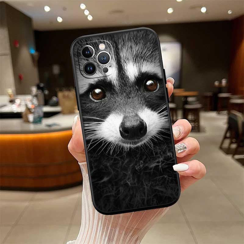 UP4 Animal Raccoon Fox New High-End Shell Phone Case for Xiaomi Poco C40 C50 C51 C55 C65 C71 C75 F3 F5 F6 F7 M2 M3 Pro Ultra