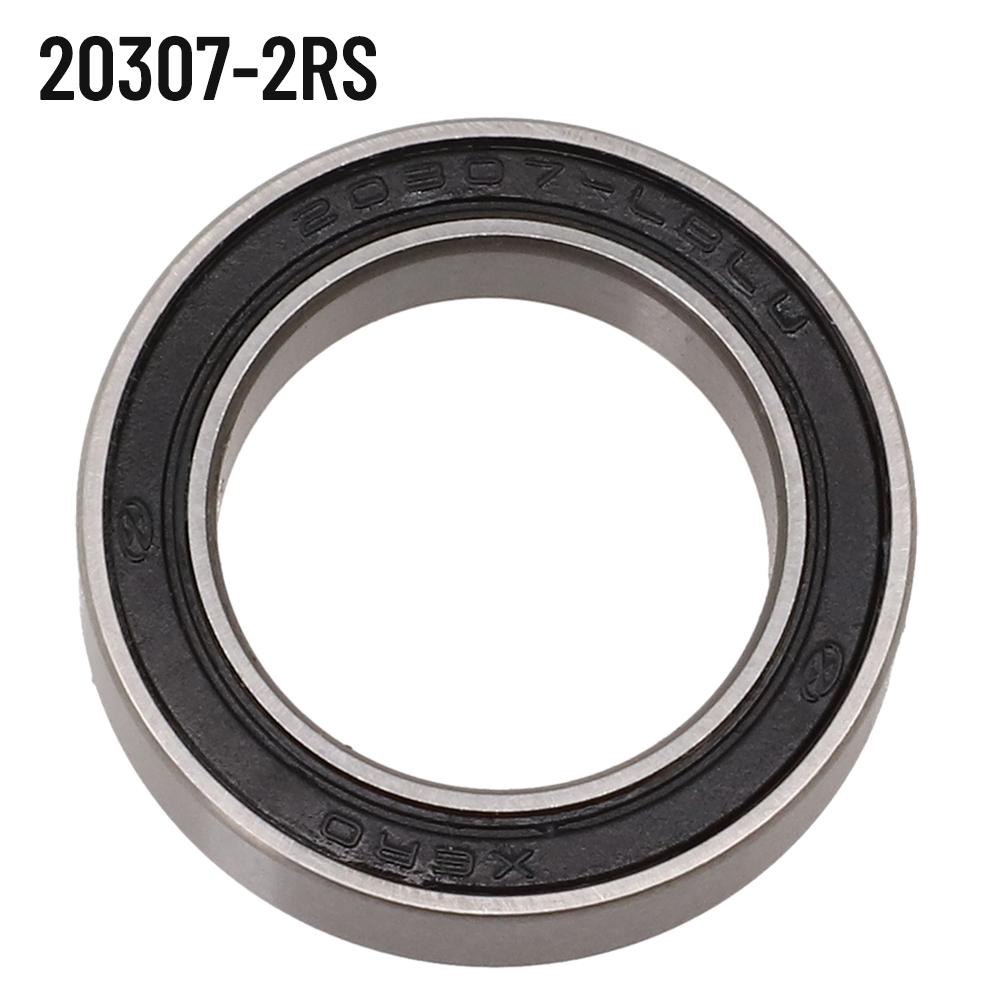 Bike Ball Bearing 20x30x7mm Black+Silver High Quality Steel