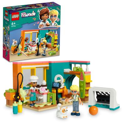 LEGO Pokój Przyjaciół 41754 Klocki do zabawy Domek do zabawy dla dziewczynek w wieku od 6 lat Leo