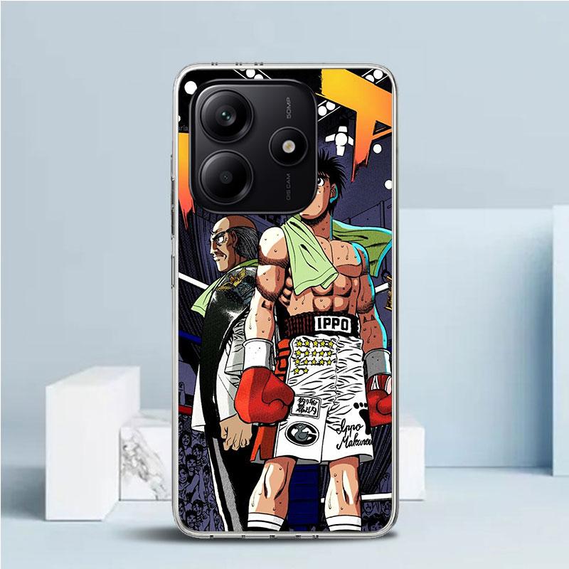 

Hajime No Ippo Comics Soft Cover for Xiaomi Redmi Note 15 14 13 12 Pro Plus Phone Case 14S 11S 11T 11E 10S 10 4G Pattern Shell R Redmi Note 15 4G