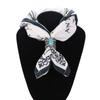 Hollow Out Metal Elegant Clothing Accessory Square Women Brooches Scarf Buckle Shawl Buckle Pearl