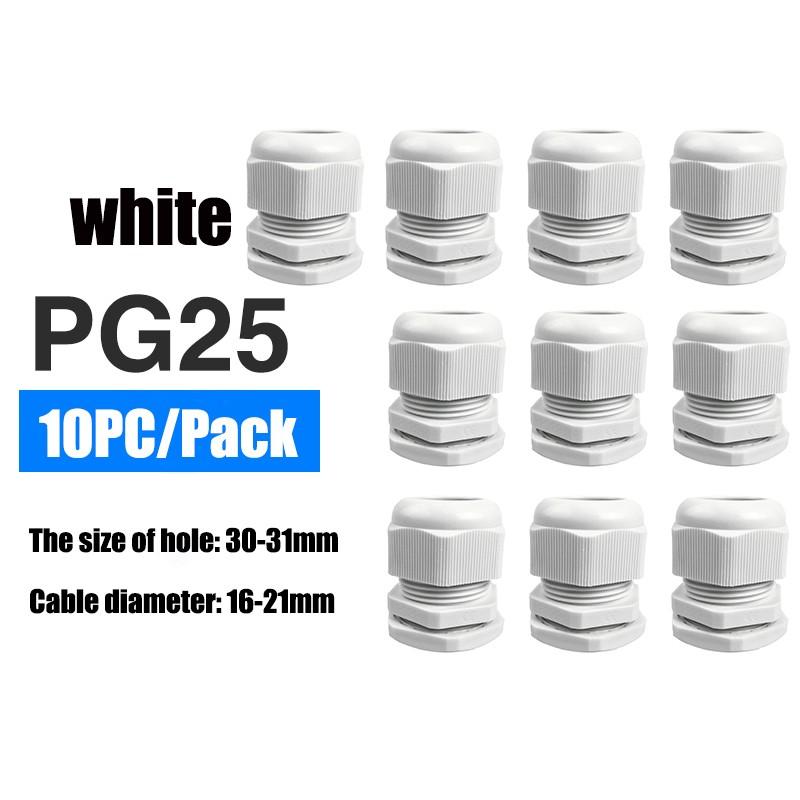 10pc Waterproof Cable Seal Set Plastic connectorIP68cable Secure Nylon Connector