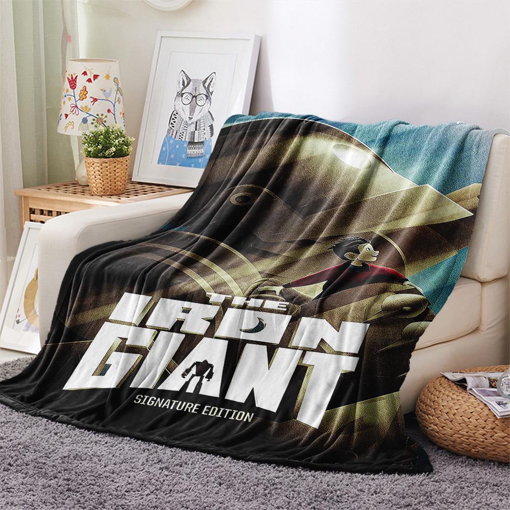 

1 шт. Фланелева ковдра з принтом «Прибулець на Землі», Висока якість, Комфортна для всіх сезонів, Декор для дому, Тепло та затишок, Ідеальний подарунок на Різдво 80cm x 120cm