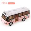School Bus Toys Cars Die Cast Plastic Little Cars City Bus With Sound And Light Up Friction Powered Cars Play Toys Gift For Kids