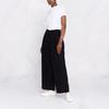 Y-3 Solid Color High Waist Tied Wide Leg Casual Pants Women bottoms Black HB3364