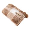 Thick Plush Dog Blanket Winter Warm Sleeping Dog Bed Mat Small Dog Puppy Pet Home Cozy Cuddle Nest Doggy Bedding
