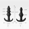 Silicone Anal Plug Butt Plug Beads Sex Toys Unisex Erotic Toys Sex Products for Men Women