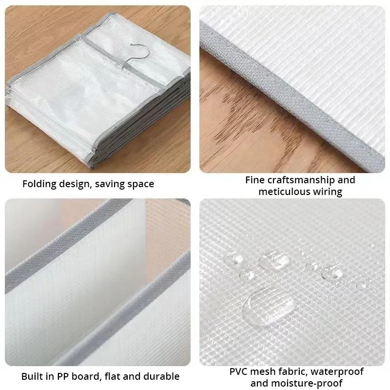 Hot sale Practical Storage Bag Cabinet Organizer For Pants Socks T-Shirt Underwear Hanging Closet