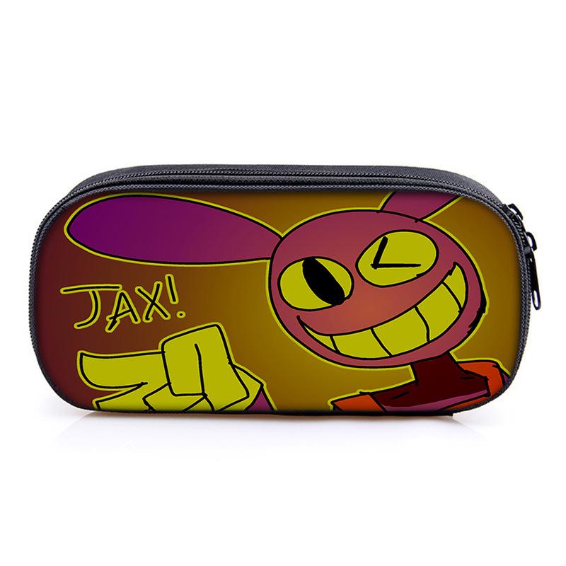 Circus The Amazing Digital Circus Compartment Pencil Case Student Children'S Stationery Case Pencil Case