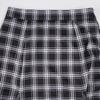 American Retro Patchwork Plaid Low-Waist Long Skirt for Women