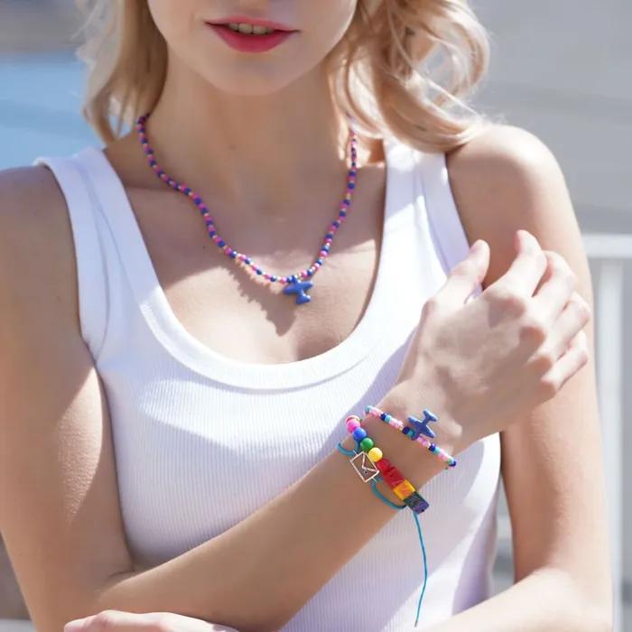 Formica Airplane Beads Bracelet