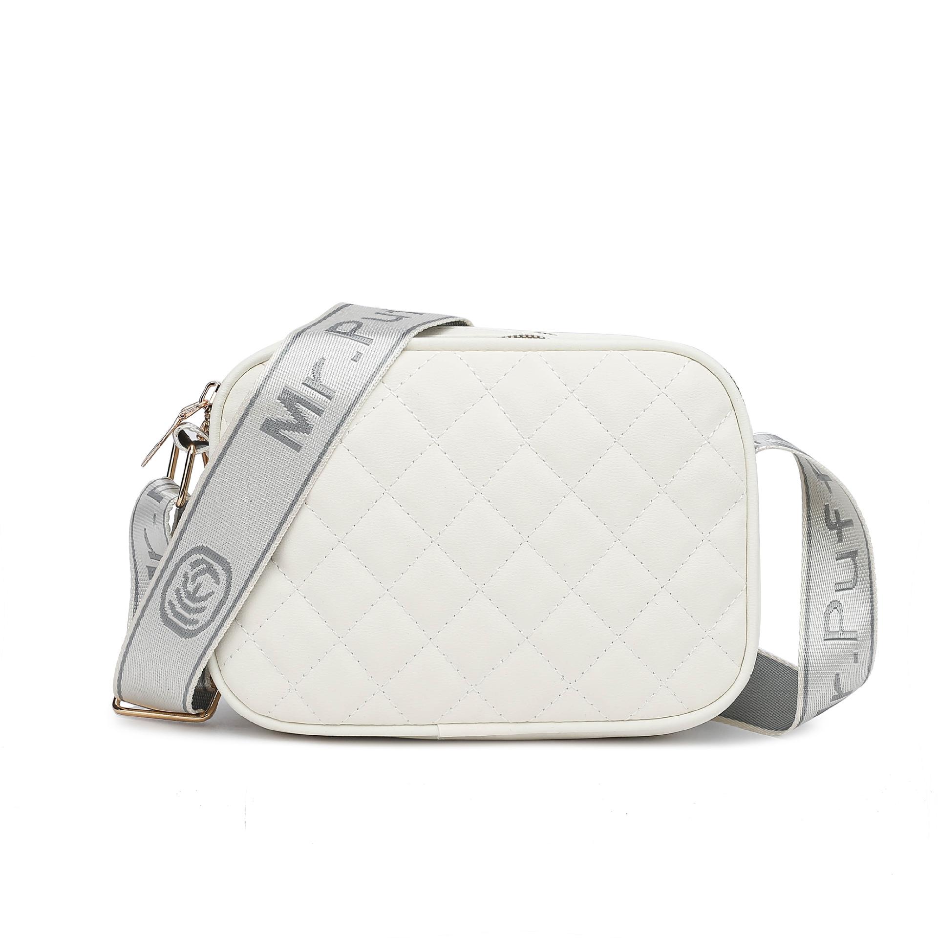 Wedding decoration Dames tas Nieuwe stijl Dames Crossbody tas Dames Europese en Amerikaanse Damesmode Mobiele telefoon tas Trendy Schoudertas white