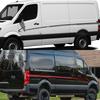 Car Body Wast Lines Sticker for Mercedes Benz Sprinter Van Camper Racing Sport Stripes Auto Body Decor DIY Vinyl Decal Cover