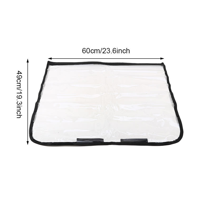 Car Charging Port Rain Cover EV Charger Plug Cover Magnet Transparent Cover For Electric Vehicle Waterproof Outdoor Charging