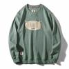 Heavy Sweater Spring and Autumn American High Street Men's Embroidery
