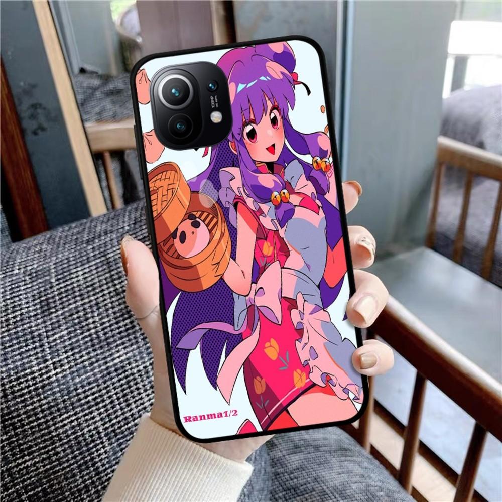 Cartoon Ranma ½ Phone Case For Xiaomi Mi 5X 8 9 10 11 12 Lite Pro 10T PocoX3pro PocoM3 Note 10 Pro Lite